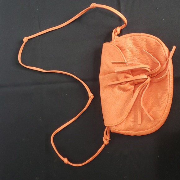Ecote | Bags | Ecote Orange Faux Leather Shoulder Bag Vintage | Poshmark